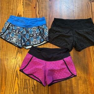 Lululemon run times shorts size 6